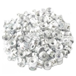 20 Perles Rondelles en Aluminium 6x4mm - Choisissez Votre Couleur - Quantité de 20 - Trou de 2mm - Disponible